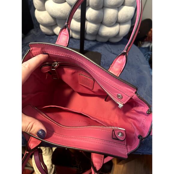 Coach Swagger Pink Double Handle Crossbody Mini - Picture 3 of 13